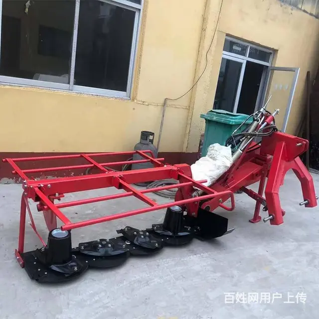 四轮拖拉机后悬挂圆盘割草机 秸秆芦苇收割机LYY - 图片 1