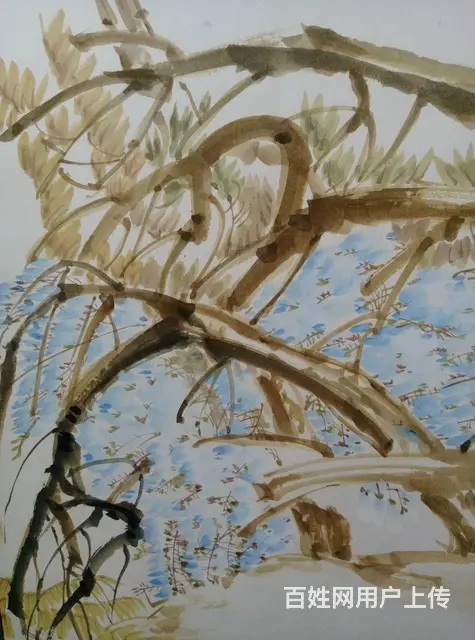 4屏花鸟立轴【包手绘】135X30Cm - 图片 11