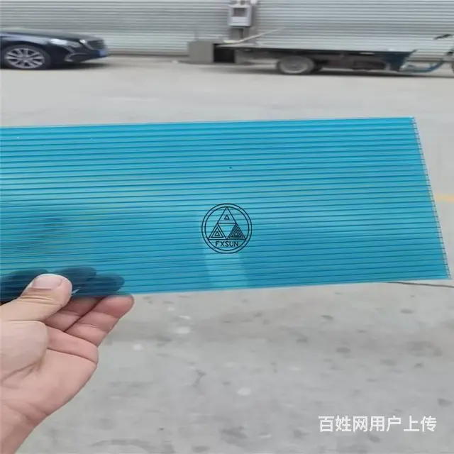 莱山阳光板采光顶莱山阳光板温室莱山阳光板车棚 - 图片 1