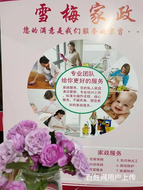 雪梅家政优秀月嫂待聘 - 图片