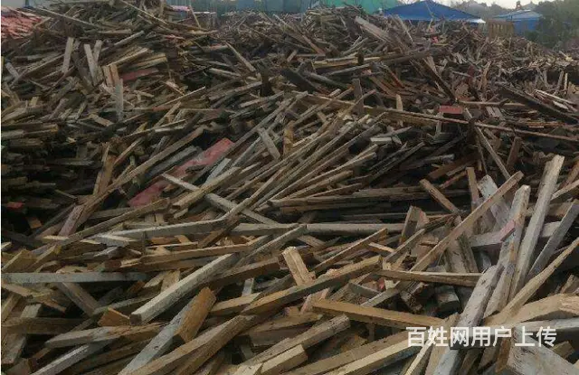 日照东港区高价大量回收各大工地废木板木头方子木 - 图片 2
