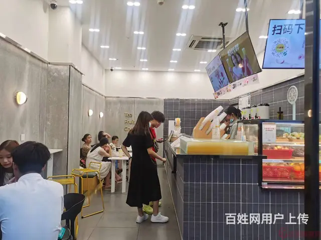 （达州铺源网）西外罗浮广场56㎡品牌奶茶店转让 - 图片 4
