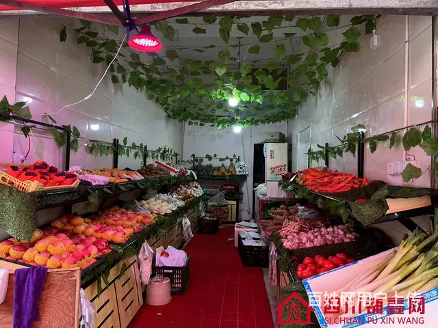 （四川铺鑫网）巴州区川剧团自堂坝80平水果蔬菜店转让 - 图片 8