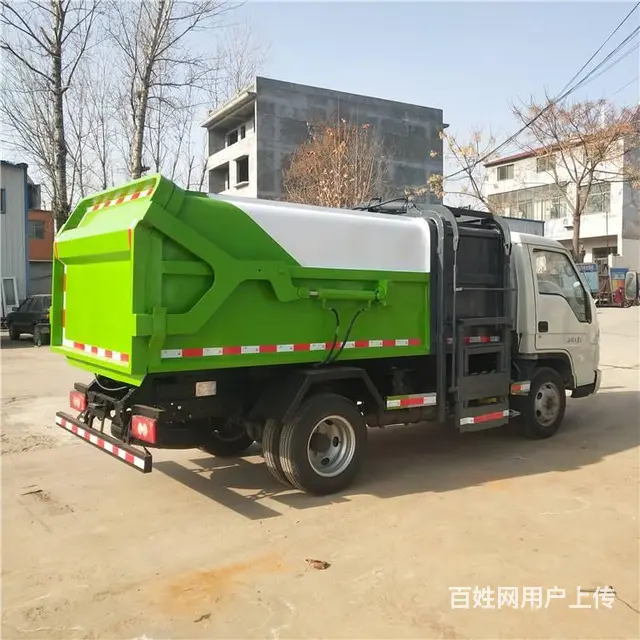 可卸式农村环卫垃圾车 祥农达 钩臂垃圾车多少钱一辆 - 图片 8