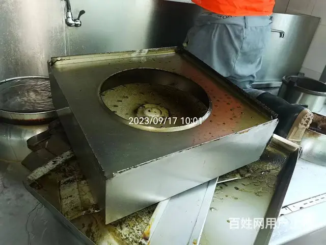 昆山陆家美食广场公共油烟管道清洗 资质齐全 - 图片 6