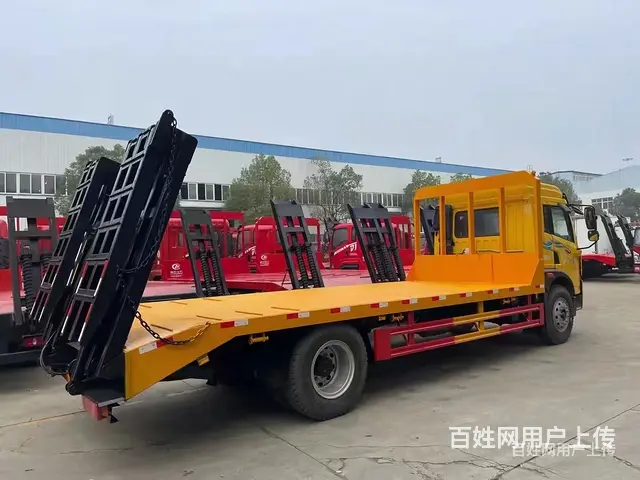拉12吨左右挖机拖板车 平板车 放心购买 - 图片 1