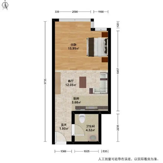 房东急需用钱,便宜出售星光国际广场多层[1-7层]北 - 图片 7
