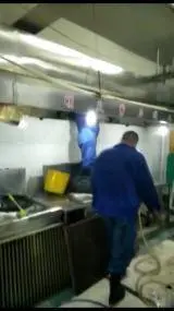 昆山市张浦酒店餐厅油烟机清洗公司 油烟管道清洗 - 图片 2