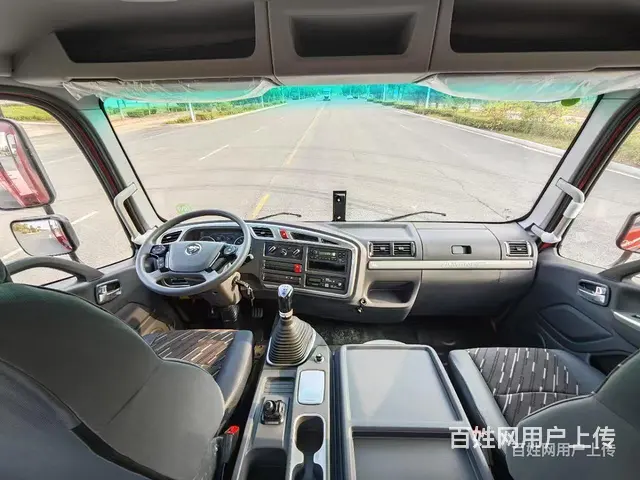 徐州新款福田欧曼平板车 玉柴200马力拉150挖机拖车 - 图片 7