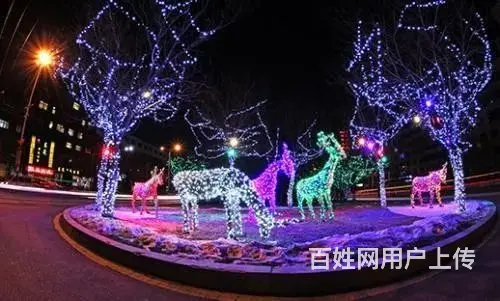 绿地夜景亮化，城市楼体亮化工程设计施工 - 图片 7