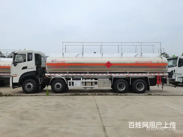 渭南东风天龙25.2方槽罐车厂家现车随提随走 - 图片 2