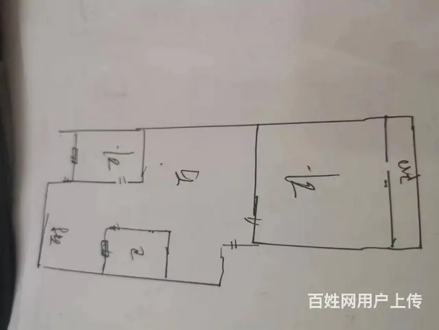 万达大悦城十二中华茂小区4楼两室一厅设施全拎包住 - 图片 12