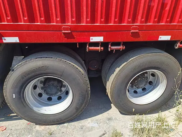 出售二手9.6米高栏解放JH6国六前四后八460 - 图片 9
