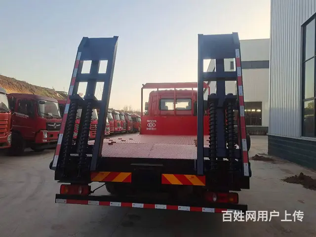 东风8吨10吨12吨挖机拖板车 单桥平板拖车 - 图片 6
