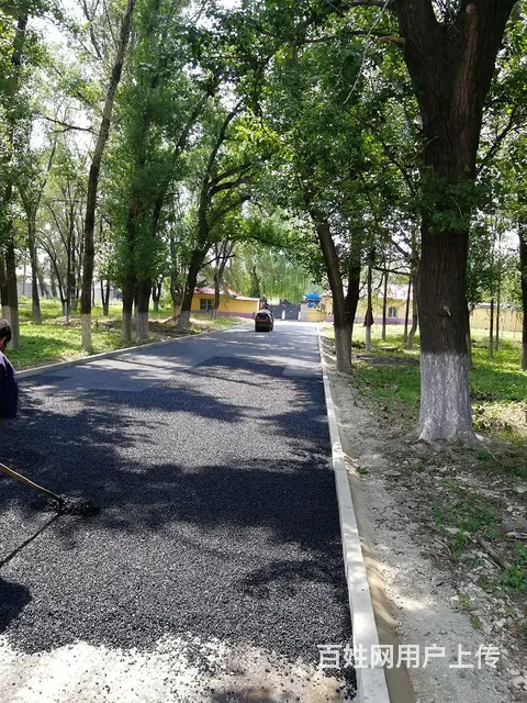 专业修沥青路面市政园区厂区道路新建挖沟铣刨切割维修 - 图片 1