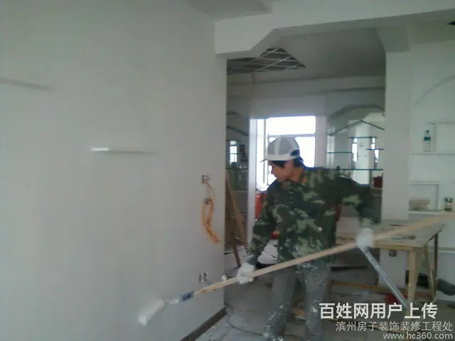 苏州吴中专业墙面修补局面翻新师傅 油漆粉刷 刮大白 - 图片 1