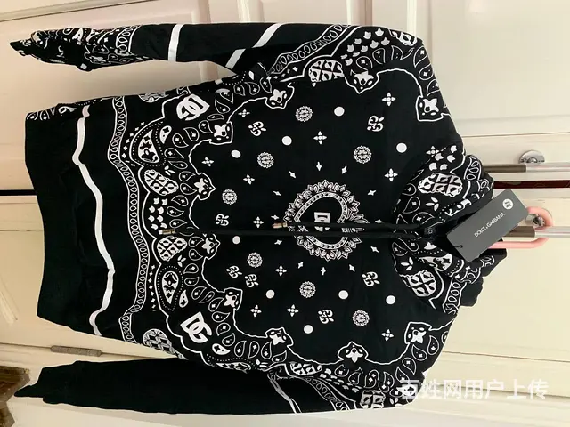 全新带吊牌杜嘉班纳DOLCE&GABBANA连帽卫 - 图片 1