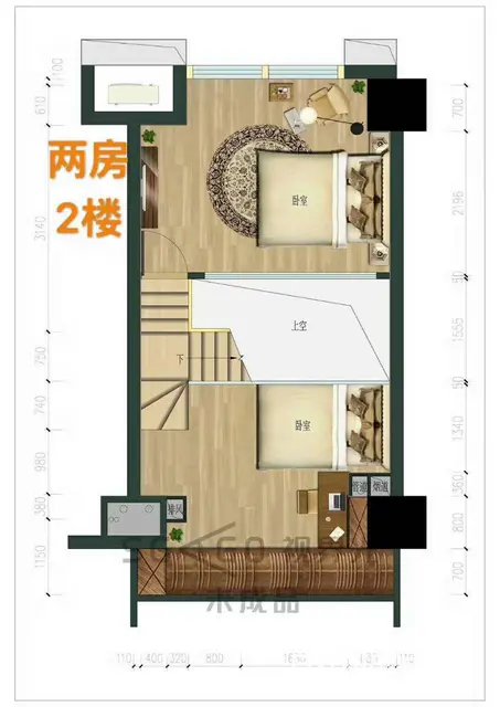 萧山南站 浙二医院新址旁 地铁口精装两房公寓 - 图片 7