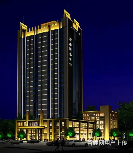 绿地夜景亮化，城市楼体亮化工程设计施工 - 图片 8