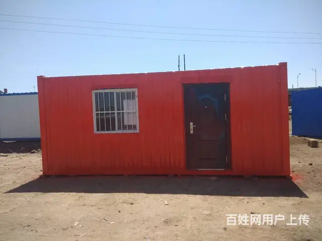 包头彩钢集装箱，包头住人集装箱房，移动吊装房 - 图片 3