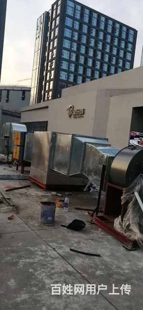 斗门排油烟系统油烟管道制作韩式烤肉店上排油烟风机 - 图片 5