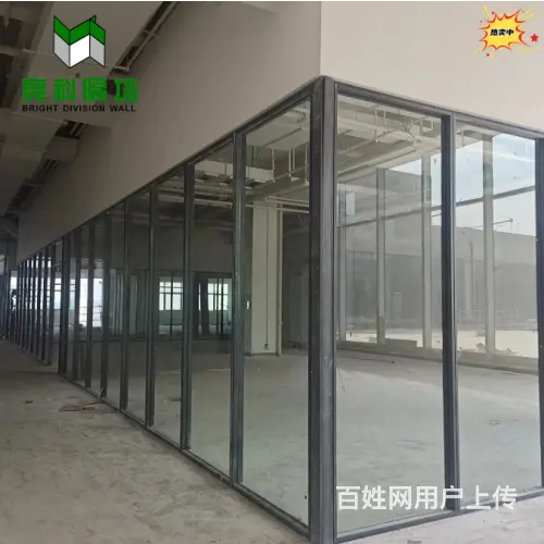 江苏徐州全钢防火玻璃隔断的坚固之美 - 图片 3