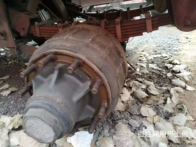 出售二手标箱侧翻半挂车 广东富华桥 带桥带轮胎 - 图片 4