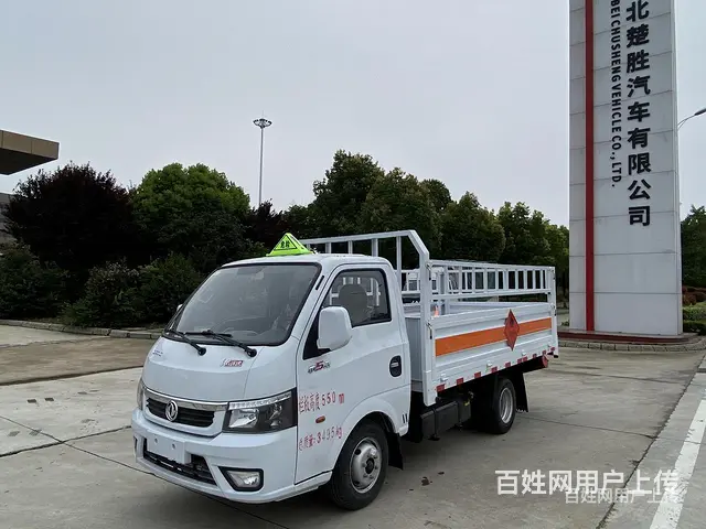 内江东风途逸3.4米气瓶车危险品箱式厂家 - 图片 10