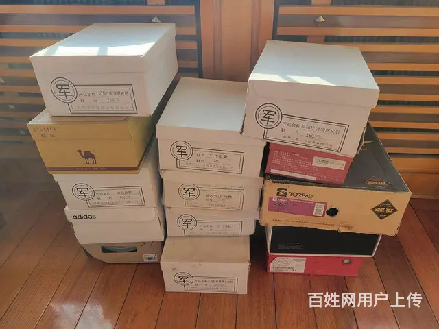 海军制式皮鞋、作训靴、皮棉鞋 - 图片 1