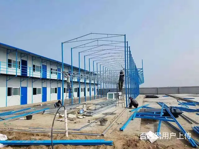 活动板房 临建活动房 彩钢夹芯板材厂家-润华亿隆 - 图片 1