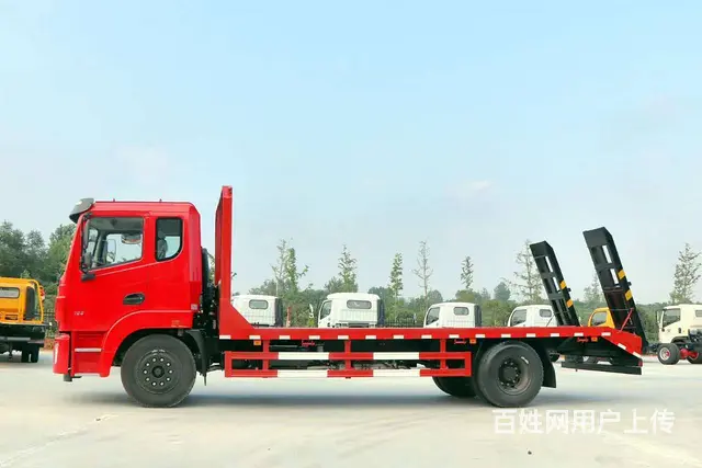 东风锦程六缸大马力 拖150 180挖机平板车价格 - 图片 5