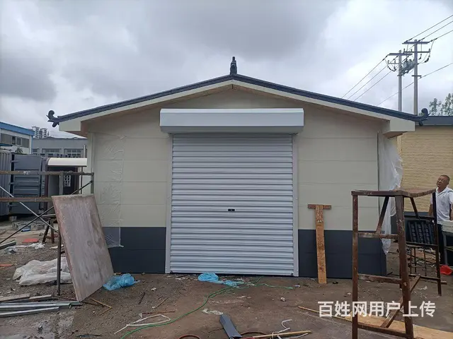 专业抗风卷帘门，遥控车库门，电动伸缩门，玻璃感应门 - 图片 2