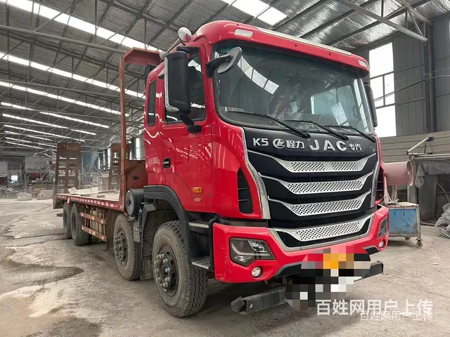 定西二手挖机拖板车价格 大量二手挖机拖板车价格实惠包提档 - 图片 1