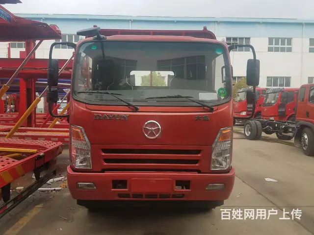 单桥2-8吨蓝牌大运挖机平板车 实力厂家生产 - 图片 2