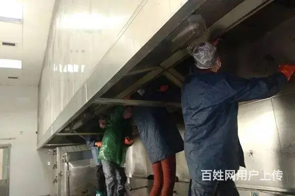 昆山千灯酒店饭店餐厅油烟机清洗 商场油烟管道清洗 - 图片 1