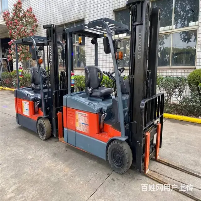 本地二手叉车，2吨交流电瓶叉车 仓储叉车出售 - 图片 2