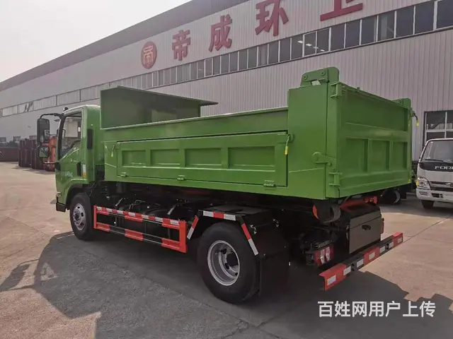 东风柳汽乘龙钩臂垃圾车 - 图片 4
