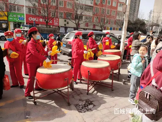 洛阳开业庆典大鼓队锣鼓队舞狮演出，洛阳庆典公司 - 图片 1