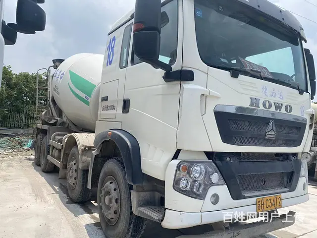 急转2020年精品豪沃轻量化12方搅拌车 原版车况 - 图片 5