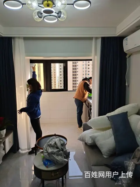 厦门保洁清洗小时工集美安装晾衣架窗帘 - 图片 4