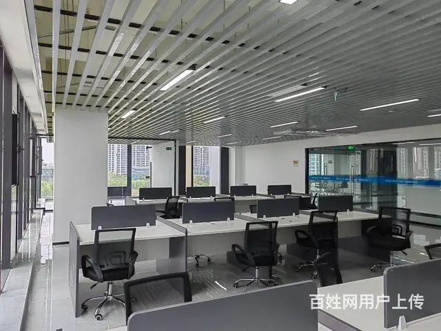 金融集聚区1300平整层精装纯办公看大龙湖全景 - 图片 9