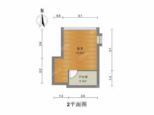 南屏私房急售！51.19平简装修北138.00万元 - 图片 7