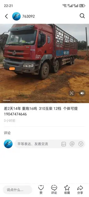 东风柳汽 霸龙重卡 高栏/栏板 - 图片 6