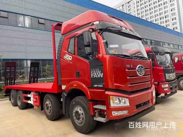 拉200挖机平板运输车 性价比高 - 图片 1