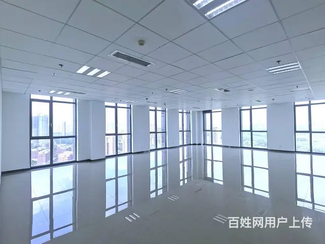 甲方直租 三面落地窗 320平写字间 送免租期 停车位 - 图片 1