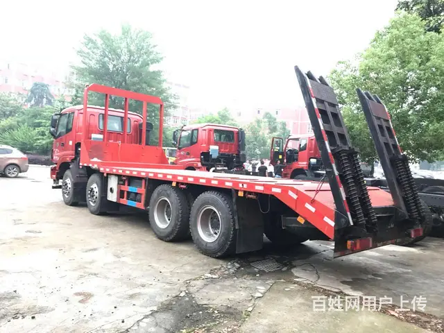 厂家直销 福田欧曼前四后八平板运输车 - 图片 2