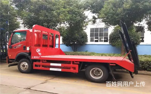 宜春　重汽王牌平板拖车 拖6吨-15吨挖机平板车 - 图片 5