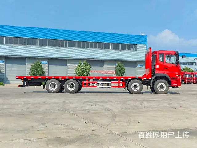 前四后八平板拖车  厂家优惠销售 - 图片 9