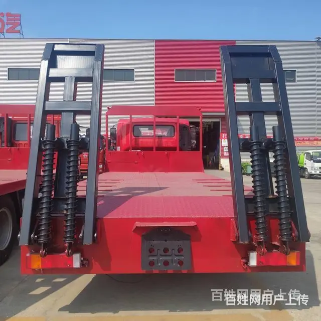 拉15吨以内平板车 平板拖车 厂家销售点 - 图片 8