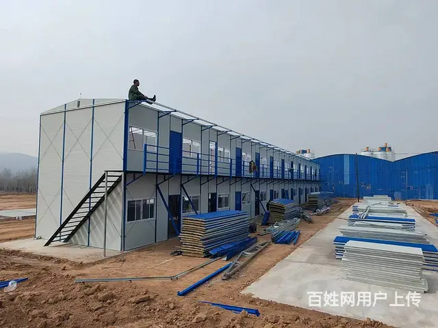 涧西搭建岩棉活动房 洛阳工地用彩钢房 - 图片 3